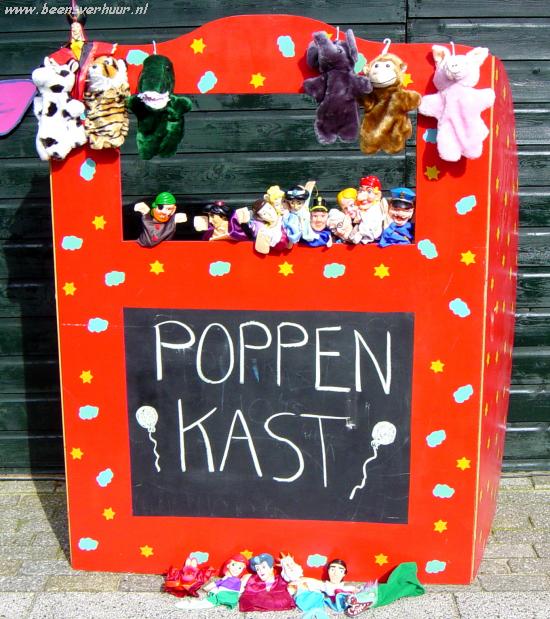 delicaat Kaap Meesterschap verhuur poppenkast beensfeestverhuur en decoratie