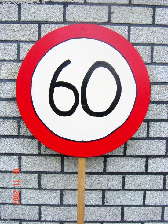 Verkeersbord 60