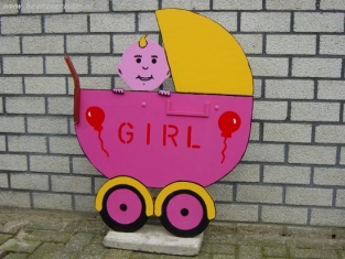 Kinderwagen Meisje