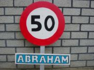 Verkeersbord Abraham