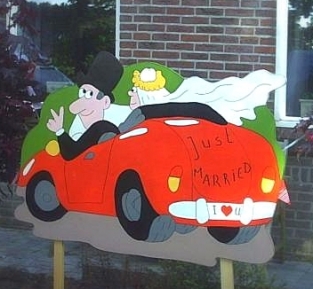 Auto Just Married