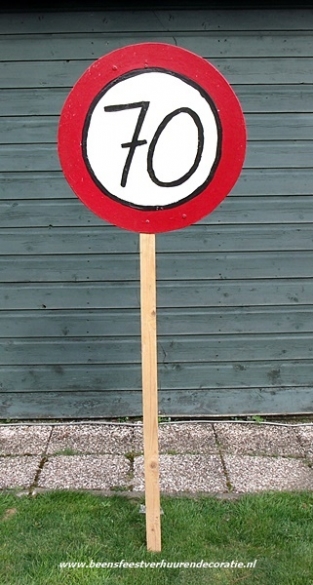 Verkeersbord 70