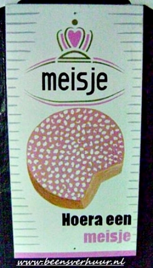 Beschuit muisjes meisje